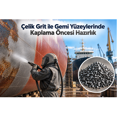 Çelik Grit ile Gemi Yüzeylerinde Kaplama Öncesi Hazırlık
