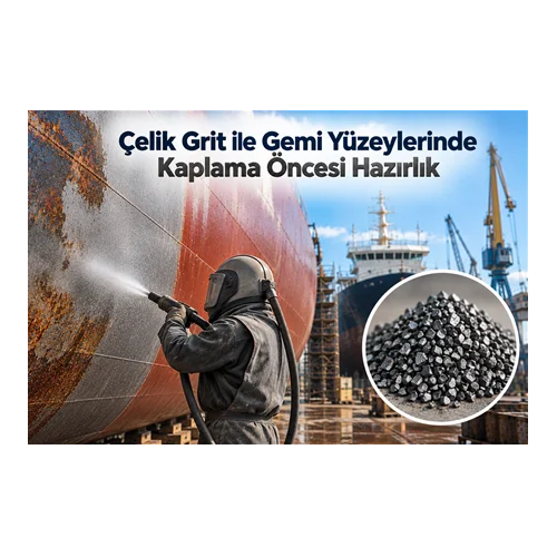 Çelik Grit ile Gemi Yüzeylerinde Kaplama Öncesi Hazırlık