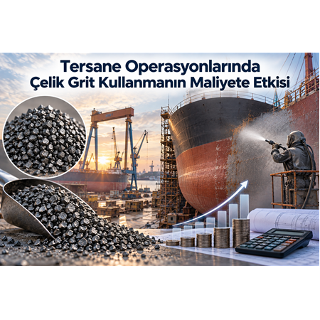 Tersane Operasyonlarında Çelik Grit Kullanmanın Maliyete Etkisi