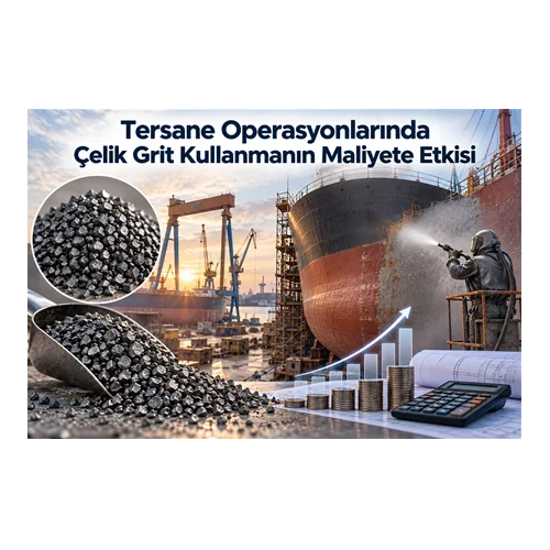 Tersane Operasyonlarında Çelik Grit Kullanmanın Maliyete Etkisi