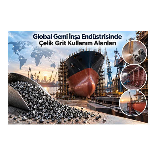 Global Gemi İnşa Endüstrisinde Çelik Grit Kullanım Alanları