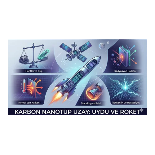 Karbon Nanotüp Uzay: Uydu ve Roket