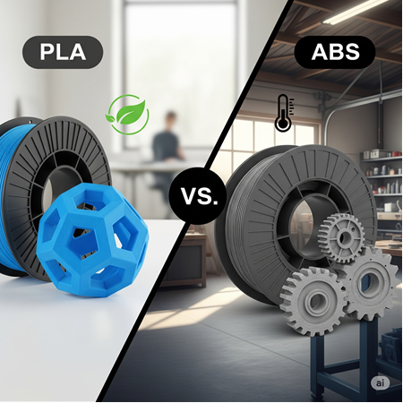 PLA vs. ABS: Hangi Filament Ne Zaman Kullanılır?
