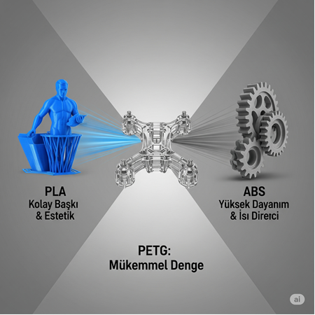 PETG Filament: PLA ve ABS'nin En İyi Alternatifi mi?