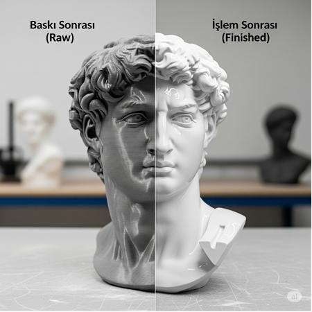 FDM Baskı Sonrası Yüzey İyileştirme Teknikleri