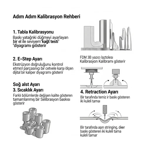 FDM Yazıcı Kalibrasyonu: Adım Adım Mükemmel Baskıya Ulaşın