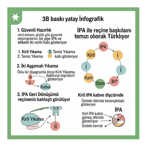 IPA (İzopropil Alkol) ile Reçine Temizliği: Püf Noktaları