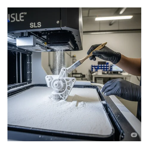 SLS (Selective Laser Sintering) Teknolojisi: Toz Polimerlerle Fonksiyonel Parçalar Üretmek
