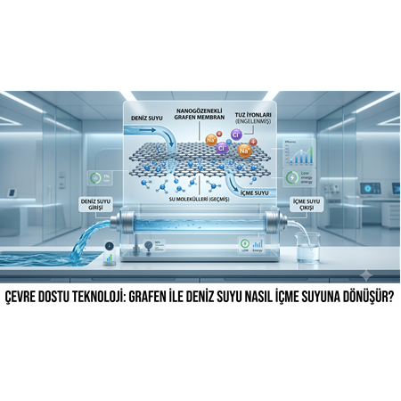 Çevre Dostu Teknoloji: Grafen ile Deniz Suyu Nasıl İçme Suyuna Dönüşür?