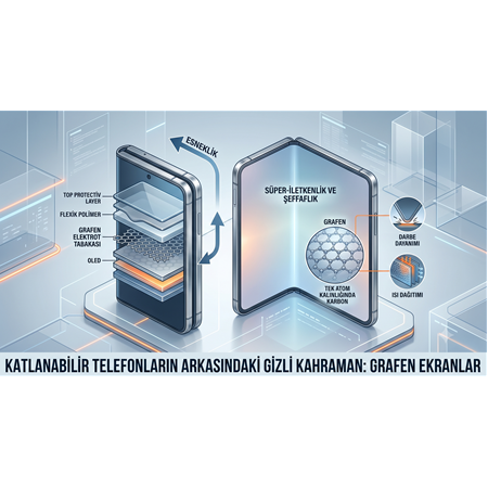 Katlanabilir Telefonların Arkasındaki Gizli Kahraman: Grafen Ekranlar