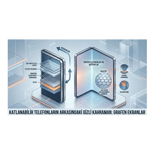Katlanabilir Telefonların Arkasındaki Gizli Kahraman: Grafen Ekranlar