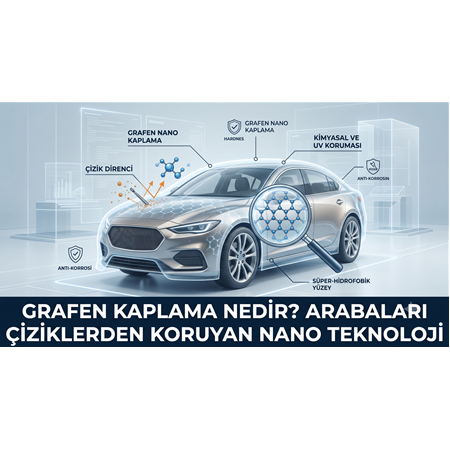 Grafen Kaplama Nedir? Arabaları Çiziklerden Koruyan Nano Teknoloji