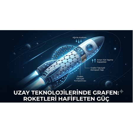 Uzay Teknolojilerinde Grafen: Roketleri Hafifleten Güç