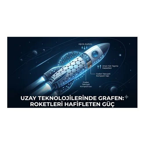 Uzay Teknolojilerinde Grafen: Roketleri Hafifleten Güç