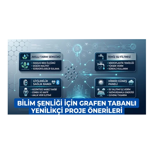 Bilim Şenliği İçin Grafen Tabanlı Yenilikçi Proje Önerileri