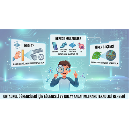Ortaokul Öğrencileri İçin Eğlenceli ve Kolay Anlatımlı Nanoteknoloji Rehberi