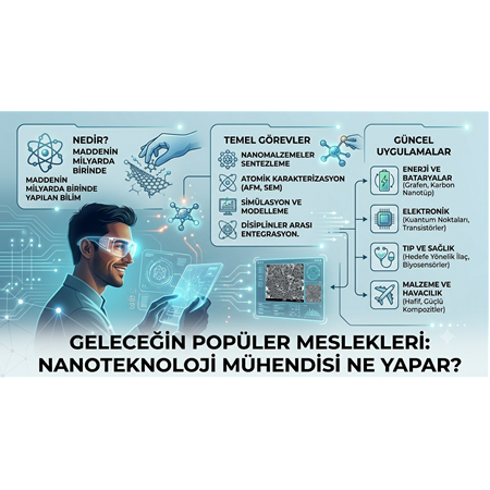 Geleceğin Popüler Meslekleri: Nanoteknoloji Mühendisi Ne Yapar?