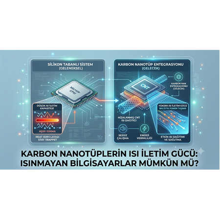 Karbon Nanotüplerin Isı İletim Gücü: Isınmayan Bilgisayarlar Mümkün Mü?
