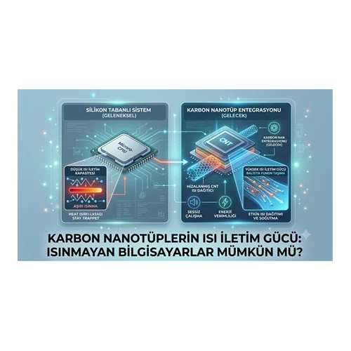 Karbon Nanotüplerin Isı İletim Gücü: Isınmayan Bilgisayarlar Mümkün Mü?