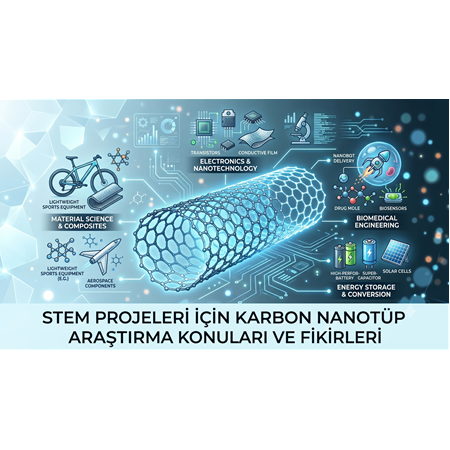 STEM Projeleri İçin Karbon Nanotüp Araştırma Konuları ve Fikirleri