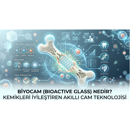 Biyocam (Bioactive Glass) Nedir? Kemikleri İyileştiren Akıllı Cam Teknolojisi