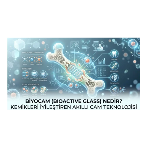 Biyocam (Bioactive Glass) Nedir? Kemikleri İyileştiren Akıllı Cam Teknolojisi