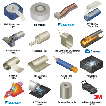 PTFE Türevleri ve Öne Çıkan Üreticiler