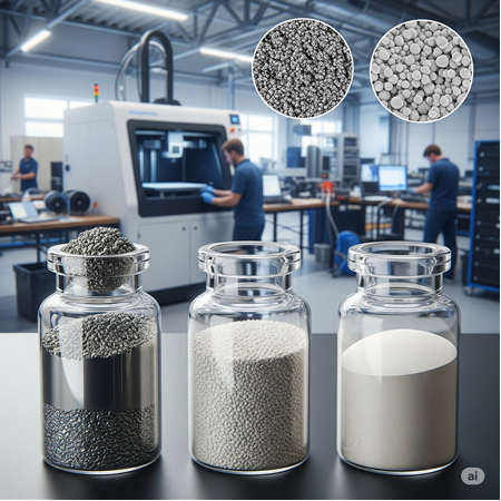 Genel ve Teknik Başlıklar (Toz Metalurjisi ve 3D Baskı) 3D Yazıcı Tozları Nedir? Endüstride ve Araşt