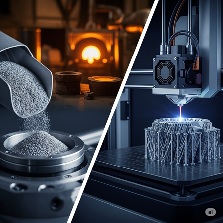 Toz Metalurjisi ile 3D Baskı: Geleceğin Üretim Tekniği