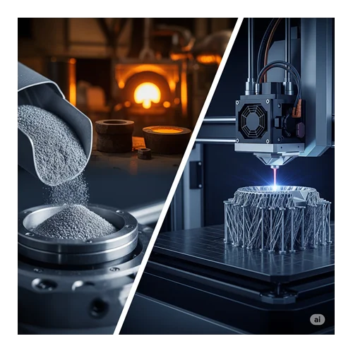 Toz Metalurjisi ile 3D Baskı: Geleceğin Üretim Tekniği