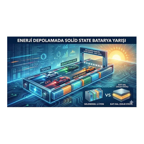 Enerji Depolamada Solid State Batarya Yarışı