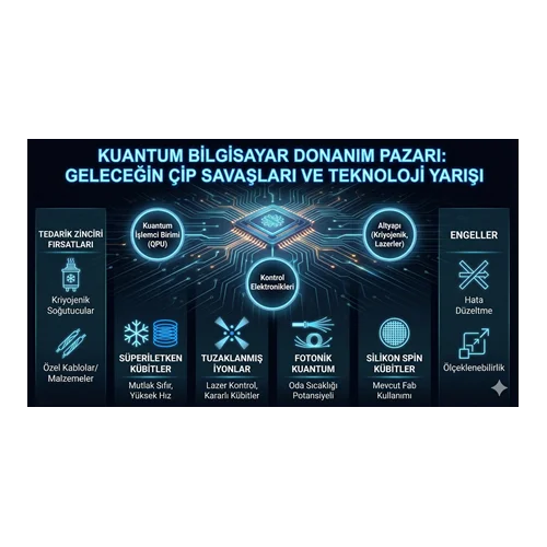 Kuantum Bilgisayar Donanım Pazarı Analizi