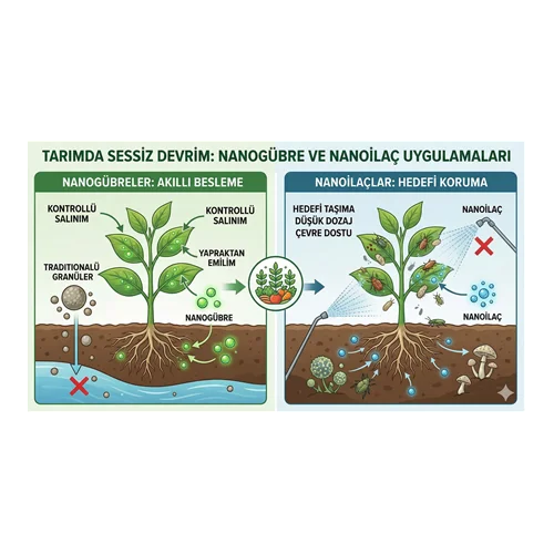 Tarımda Nanogübre ve Nanoilaç Uygulamaları