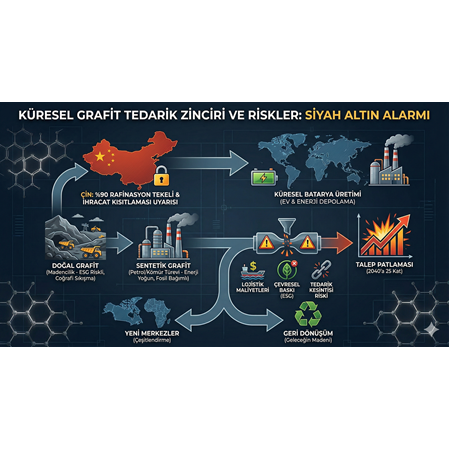 Küresel Grafit Tedarik Zinciri ve Riskler