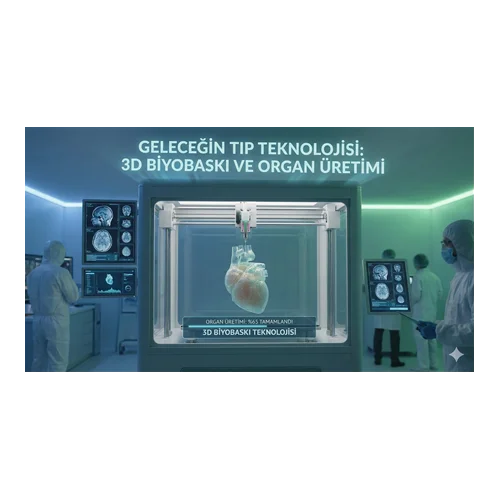 3D Biyobaskı ve Organ Üretimi Geleceği
