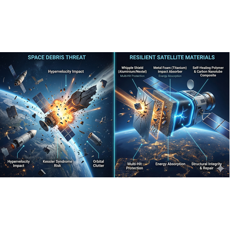 Uzay Çöpleri ve Dayanıklı Uydu Malzemeleri