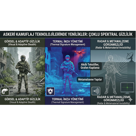 Askeri Kamuflaj Teknolojilerinde Yenilikler
