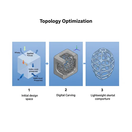 Topoloji Optimizasyonu: Daha Hafif ve Daha Güçlü Parçalar Nasıl Tasarlanır?