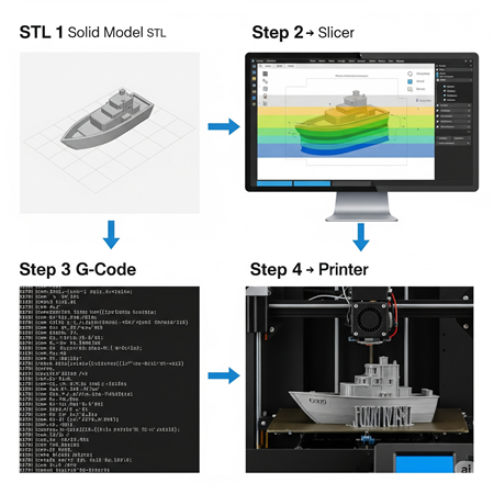 Dilimleyici (Slicer) Yazılım Nedir? G-Code'un Sırları