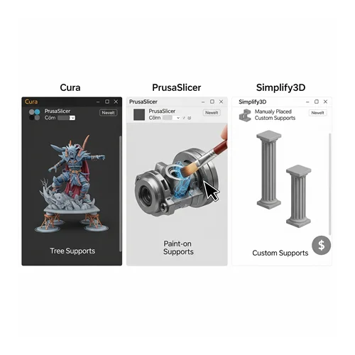 Popüler Slicer'lar: Cura vs. PrusaSlicer vs. Simplify3D