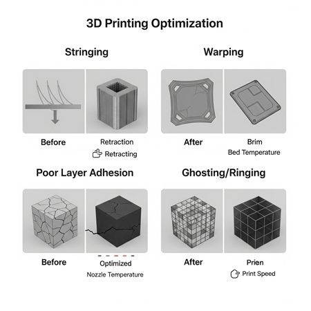 Parametre Optimizasyonu: Mükemmel Baskı İçin Ayar İpuçları
