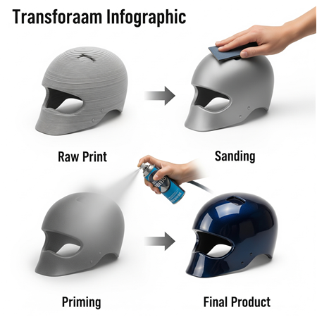 Polimer Parçalar İçin Zımparalama, Astarlama ve Boyama Teknikleri