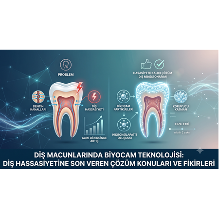 Diş Macunlarında Biyocam Teknolojisi: Diş Hassasiyetine Son Veren Çözüm