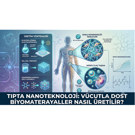 Tıpta Nanoteknoloji: Vücutla Dost Biyomateryaller Nasıl Üretilir?