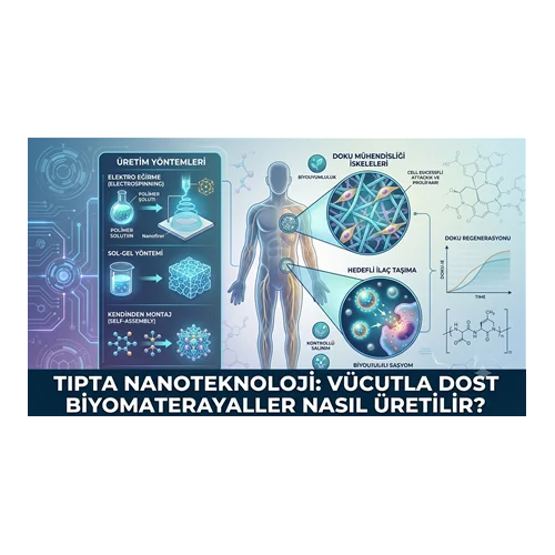 Tıpta Nanoteknoloji: Vücutla Dost Biyomateryaller Nasıl Üretilir?