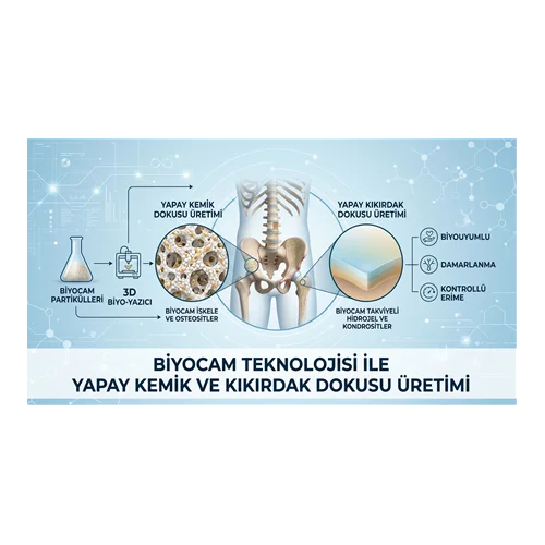 Biyocam Teknolojisi ile Yapay Kemik ve Kıkırdak Dokusu Üretimi