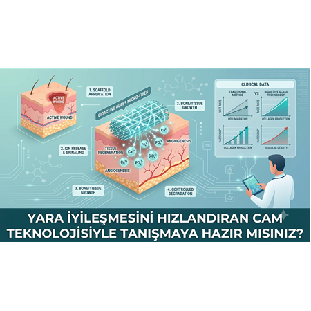 Yara İyileşmesini Hızlandıran Cam Teknolojisiyle Tanışmaya Hazır Mısınız?