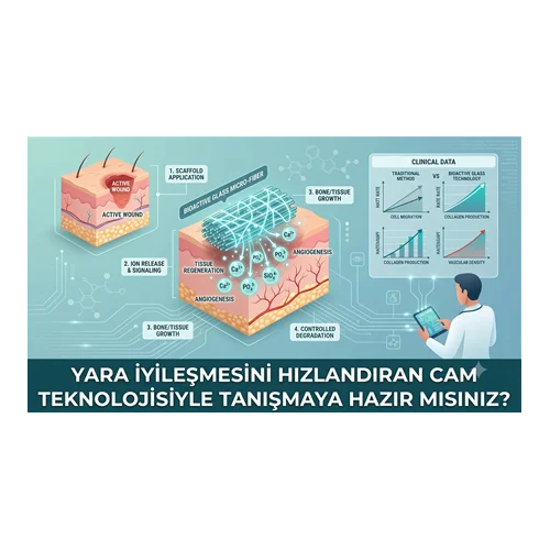 Yara İyileşmesini Hızlandıran Cam Teknolojisiyle Tanışmaya Hazır Mısınız?