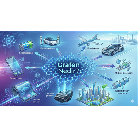 Grafen Nedir? Mucize Malzemenin Endüstriyi Nasıl Değiştireceği Hakkında Her Şey