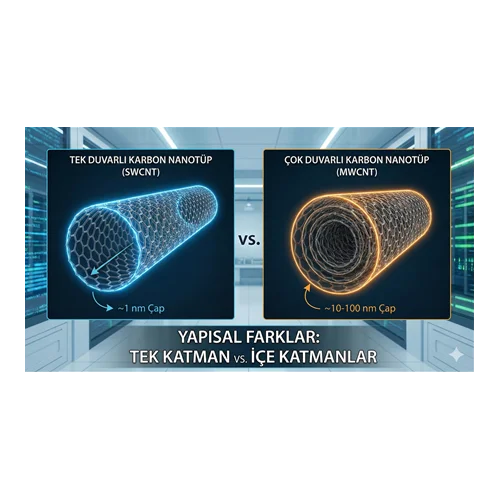 Tek Duvarlı vs. Çok Duvarlı Karbon Nanotüpler: Farkları Nelerdir?